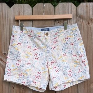 Old Navy Women's Floral Patterned Cotton Shorts